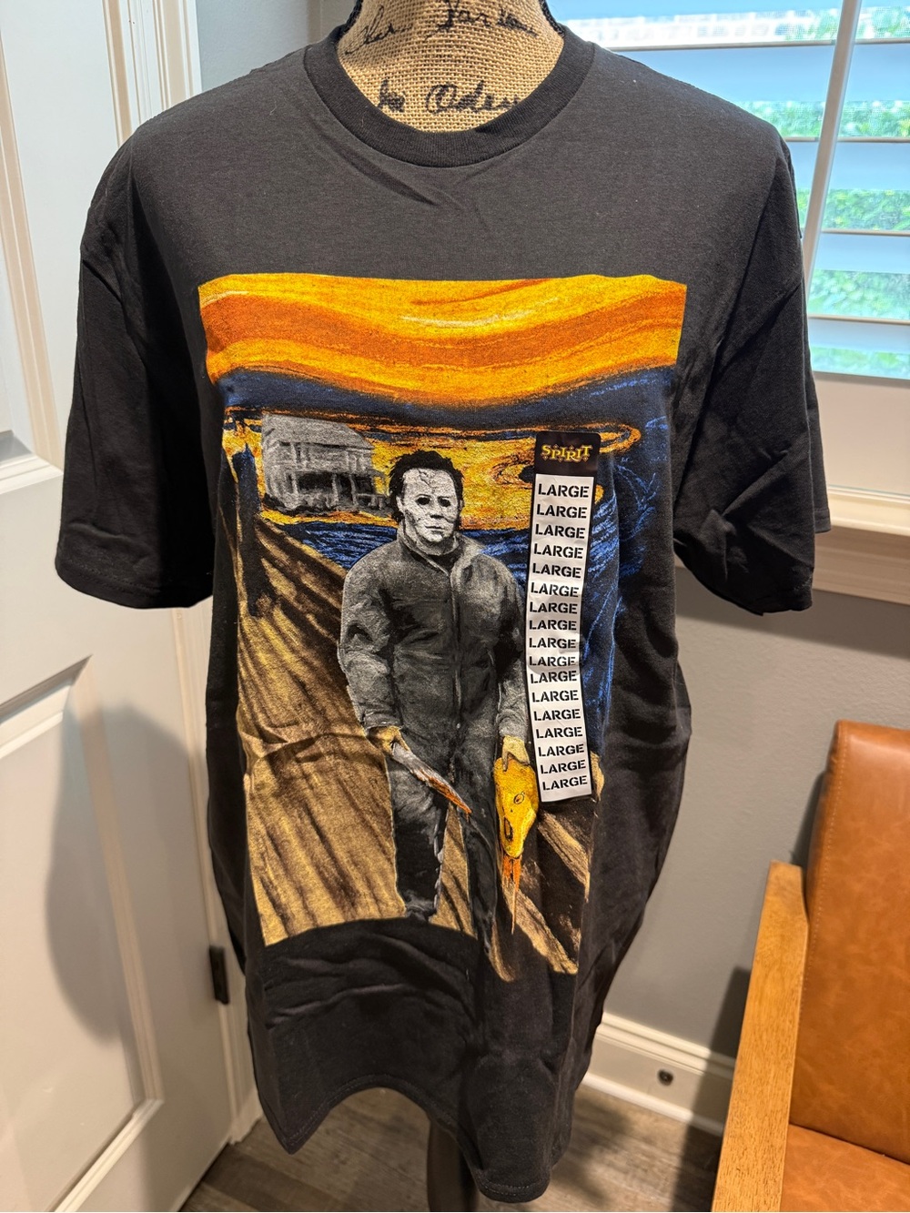 Spirit Halloween Michael Myers Crew Neck Unisex Tee